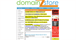 Desktop Screenshot of domainzstore.com